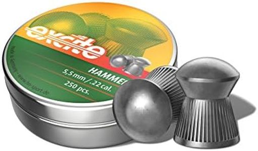 H.N. H&N Excite Hammer .22 5.5Mm Air Rifle Airgun Target Pest Domed Pellets 250 Tin