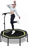 ONETWOFIT 51" Silent Trampoline wit