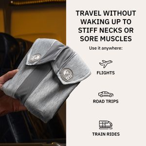 trtl Pillow Plus Adjustable Travel Neck Pillow – Ergonomic Support