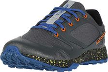 Merrell Kids Boys Altalight Low Hiking Sneaker, Grey/Orange, 10.5 M US