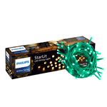 Philips Starlit 12 Meter 72 LEDs String Light for Decoration | Festival LED String Light for Diwali, Christmas and Home Decoration| Green, Pack of 1