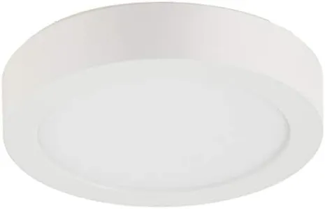 Bulbrite 773128 Led10Dl/5/927/Whrd/J/D Flush Mount 10W Led 5.5 Round Dimmable Ja8 2700K 120V, White