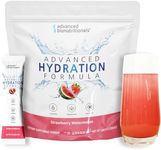 Advanced Bionutritionals Advanced Hydration Formula Electrolyte Drink Mix Powder with ElectroPrime®, L-Taurine, TyroPure™, B-Vitamins, Vitamin C – Strawberry Watermelon – 30 Stick Packs