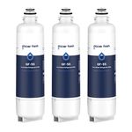 GLACIER FRESH 12033030 Replacement for Bosch 11025825 Ultra Clarity Pro Refrigerator Water Filter BORPLFTR50, Compatible with 12028325, BORPLFTR50, WFC100MF, B36CT80SNS, B36CL80ENS (3 Pack)