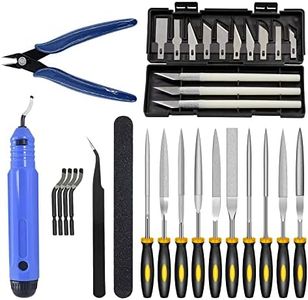 32 Piece 3D Print Tool Kit Includes Debur Tool, Cleaning, Finishing and Printing Tool,3D Print Accessories for Cleaning, Finishing and Printing 3D Prints