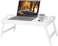 Breakfast Tray Table with Folding L