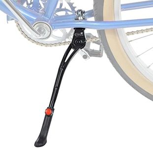 Lumintrail Center Mount Bike Kickstand Quick Adjust Height Side Stand fits Most 24" 26" 28" 700c Bicycle