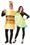 Rasta Imposta Tequila Bottle & Lime Slice Couples Costume Liquor Drink Dress Up Cosplay Costumes, Adult One Size