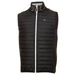 Calvin Klein Mens Hybrid Gilet - Khaki/Dark Khaki - L