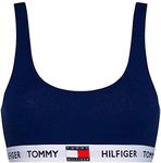 Tommy Hilfiger Bralette E Womens Bra X Small Navy Blazer