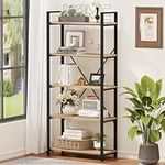 FATORRI 5 Tier Industrial Bookshelf