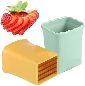 2PCS Strawberry Slicer - Cup Slicer - Cup Fruit Slicer - Cup Slicer Handheld - 2023 New Mini Fruit Slicer Cup