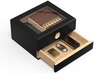 Cigar Humidor Case with Mechanical 