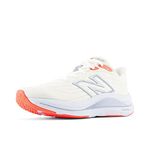 New Balance Women's Wwwkev1 Walking Shoe, White/Neon Dragonfly/Light Arctic Grey, 8.5 Wide
