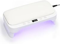 GAOY Professional UV Light for Nails, Nail Lamp with Hand Pillow for Arm Rest, 4 Timers Nail Dryer for Nails Tech Salon