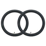 2 Pcs 2.5018 Inner Tube for Dirt Bike with 18 Inch Weel Rims and 2.5 Inch to 3.0 Inch Tire Widths, for Motorcycle, Off Road, Inner Tube with TR4 Straight Valve Stem