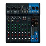 Yamaha MG10XU 10-Channel Analog Mixer, with 4 Microphone Preamps, 3 Dedicated Stereo Line Channels, 1 Aux Send, EQ, 1-knob Compressors, and Digital Effects