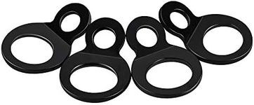 P1 Tools Motorcycle Dirtbike ATV Trailer Truck Tie Down Strap Rings – Strap Your Bike securely Without Scratching Handlebars – Fits Coated Tie Down Hooks – Large Loop to Hook Your Bike