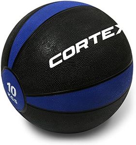 Lifespan Fitness 10kg Medicine Ball, Black/Blue (MEDBALL10)