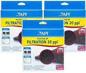 API 3 Pack of Filstar XP Filtration Foam Aquarium Canister Filter Filtration Pads, 2 Per Pack3