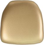 Flash Furniture Louise 20 Pack Hard Gold Vinyl Chiavari Chair Cushion