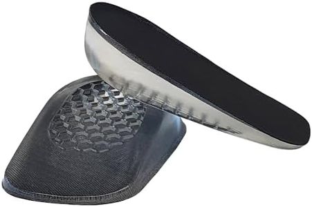 Height Increase Insoles - 1 Inch Heel Shoe Lift Inserts, Achilles Tendon Cushion Cups for Women