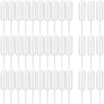 Tomnk 350pcs 4ml Plastic Pipettes Squeeze Transfer Pipettes Suitable for Chocolate, Cupcakes, Strawberries