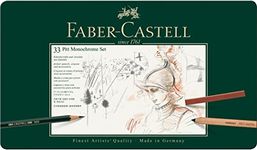 Faber-Castell Pitt Monochrome Set - Pack of 33