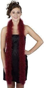 Zucker Marabou Feather Boa - (72 Inch) Lightweight Feather Boas for Party - Mardi Gras Feather Boa, Roaring 20's Costume