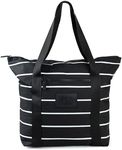 Stripe Beach Totes Bags for Women - Travel Tote Bags with Lightweight & Strong Material - Cute Tote Bag for Weekend Getaways