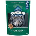 Blue Buffalo Wilderness Trail Treats High Protein Grain Free Dog Biscuits Crunchy Dog Treats, Duck Recipe, 10-oz Bag