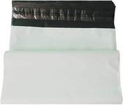 17.7 X 22 Inches Large White Poly Mailers Self-Sealing Shipping Envelopes Water Resistant Plastic Mailing Bags 10 Pcs