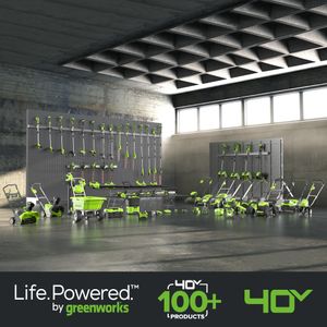 Greenworks 40V Cordless Lawnmower – 35cm Cutting Width