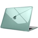 Fintie Case for MacBook Pro 13 Inch A2338(M2/M1) A2251 A2289 A2159 A1989 A1706 A1708 - Snap On Hard Shell Case Cover for MacBook Pro 13 2016-2022 Release with/Without Touch Bar, Midnight Green