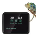 Reptiles Automatic Mister, Reptile Humidifiers Smart Misting System Automatic, Reptile Mister Fogger With Timer, 360° Adjustable Misting Nozzles, Terrariums Humidifiers For Rainforest Plants Amphibian