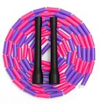 Beaded Jump Rope - Segmented Skipping Rope for Kids - Durable Outdoor Beads