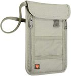 Lewis N. Clark RFID Neck Stash, Taupe, One Size, (1267TPE)