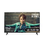 LG OLED55B46LA 55-Inch 4K UHD Smart TV, (α8 AI Processor, Dolby Atmos, Freeview Play and Amazon Alexa, 120Hz), Black [Model 2024]