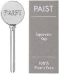 PAIST Tube Squeezer Key - Plastic-Free, Metal Key - Sustainable Bathroom Accessory - Squeeze Out Every Last Drop