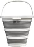 Southern Homewares Collapsible Bucket, Space-Saving, Durable, & Portable for Home, Outdoors, and Travel Use, Square