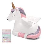 Unicorn Gift for Girl Money Box Cute Piggy Bank for Girls Ceramics Coin Bank Home Decoration Nursery Decor Keepsake Perfect Unique Gifts Christmas Birthday