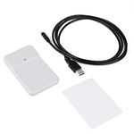 RapidRadio RRHFOEM07 13.56MHz ISO 14443A : MIFARE ABS Plastic Micro USB HF RFID Reader with Accessories