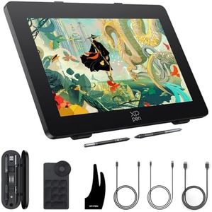 XPPen Artist Pro 24 Gen2 23.8" Drawing Tablet with Screen, △E < 1 Graphic Tablet with Full Laminated AG Screen, Drawing Monitor with Dual 16384 Pen Pressure Battery-Free Stylus, Mini Keydial