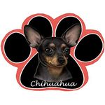 E&S Pets Black Chihuahua Dog Paw Non-Slip Mousepad