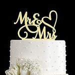 Mr and Mrs Cake Topper, Bride and G