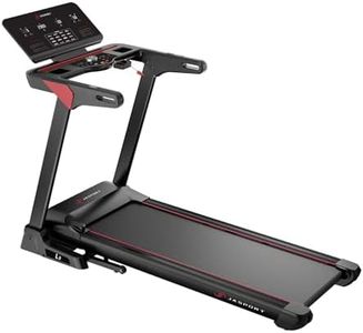 JASPORT L3 Laufband für Zuhause klappbar, leise-Federungsdämpfung, Bluetooth-Kinomap&Zwift kompatibel, 4PS, bis 20km/h, 18% Steigungswinkel, 1340x480mm großer Lauffläche, bis 120kg
