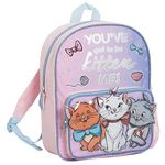 Disney Girls Aristocats Backpack Kids Marie School Nursery Bag Kitten Lunch Bag