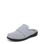 Vionic Women's Gemma Ii Mules, Light Grey Fabric, 8
