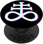 Occult Satanic Leviathan Cross Satanism Devils Cross PopSockets PopGrip: Swappable Grip for Phones & Tablets