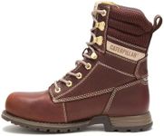 Caterpillar Footwear Women's Clover 8" ST CSA Safety Boot, Brown, 7 M US